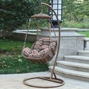 79# swing chair coffee color