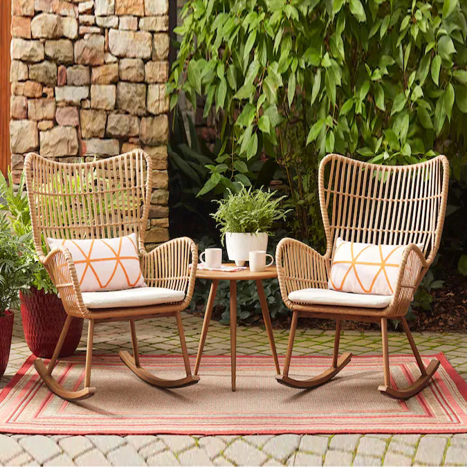 all-weather-PE-rattan-outdoor-rocking-chair-brown