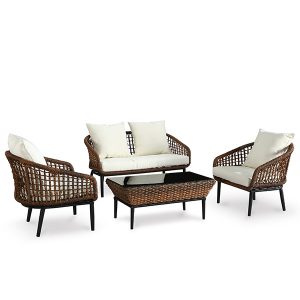 all-weather-PE-rattan-patio-sofa-set-brown-rope-KD-mail-packing