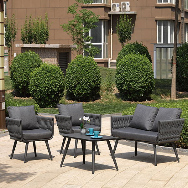 Wholesale sofa set design wicker furniture garden sets factory 